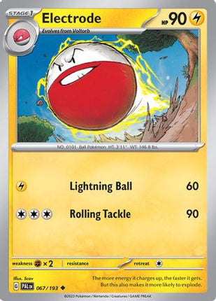 Electrode - 67/null [SV02: Paldea Evolved]