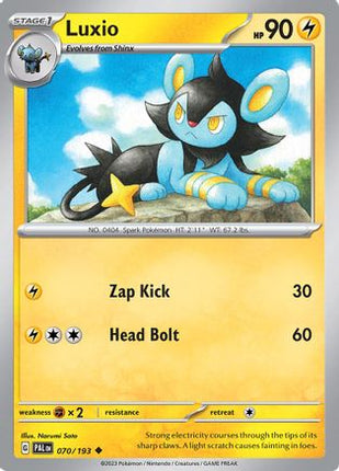 Luxio - 70/null [SV02: Paldea Evolved] Reverse Holofoil