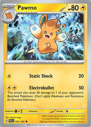 Pawmo - 75/null [SV02: Paldea Evolved] Reverse Holofoil