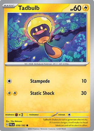 Tadbulb - 078/193 [SV02: Paldea Evolved]