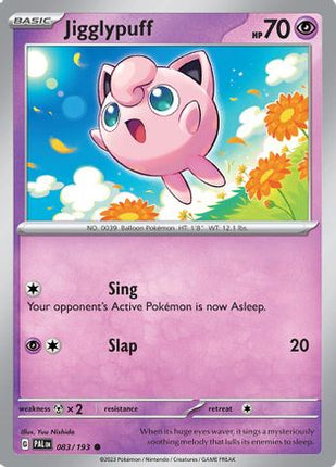 Jigglypuff - 83/null [SV02: Paldea Evolved] Reverse Holofoil