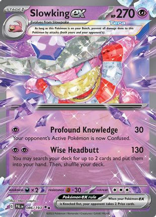 Slowking ex - 086/193 [SV02: Paldea Evolved] Holofoil