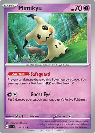 Mimikyu - 97/null [SV02: Paldea Evolved] Holofoil