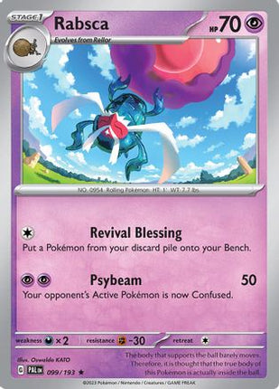 Rabsca - 099/193 [SV02: Paldea Evolved] Reverse Holofoil