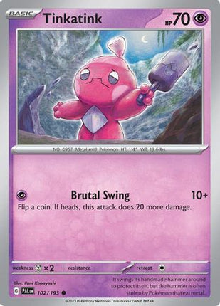 Tinkatink - 102/193 [SV02: Paldea Evolved]