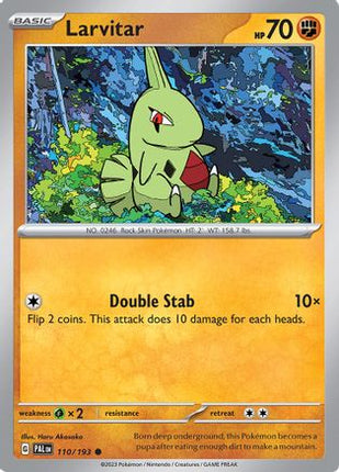 Larvitar - 110/null [SV02: Paldea Evolved]