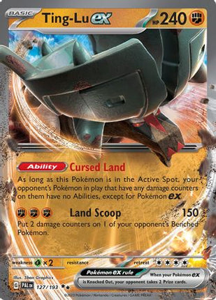 Ting-Lu ex - 127/null [SV02: Paldea Evolved] Holofoil