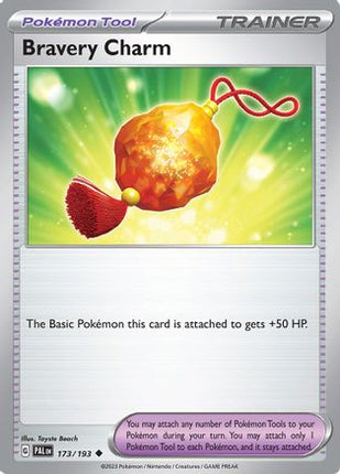 Bravery Charm - 173/null [SV02: Paldea Evolved] Reverse Holofoil