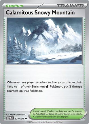 Calamitous Snowy Mountain - 174/null [SV02: Paldea Evolved]