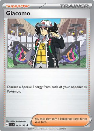Giacomo - 182/null [SV02: Paldea Evolved] Reverse Holofoil