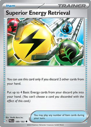 Superior Energy Retrieval - 189/193 [SV02: Paldea Evolved]