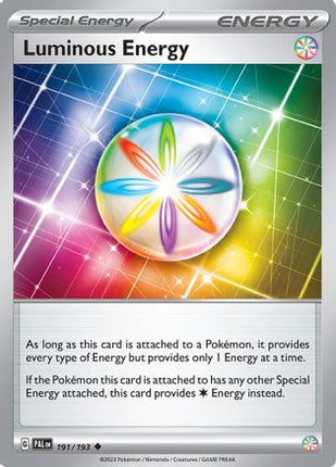 Luminous Energy - 191/null [SV02: Paldea Evolved] Reverse Holofoil
