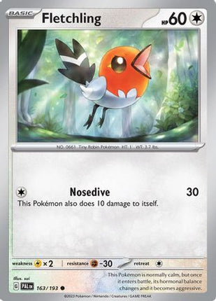 Fletchling - 163/null [SV02: Paldea Evolved]