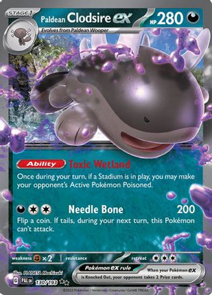 Paldean Clodsire ex - 130/null [SV02: Paldea Evolved] Holofoil