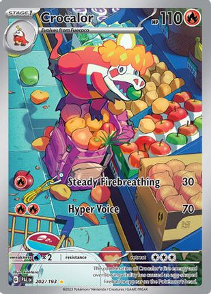 Crocalor - 202/193 [SV02: Paldea Evolved] Holofoil