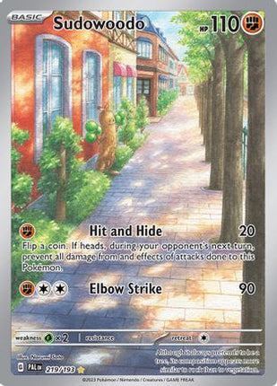 Sudowoodo - 219/193 [SV02: Paldea Evolved] Holofoil