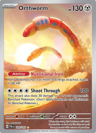 Orthworm - 224/193 [SV02: Paldea Evolved] Holofoil