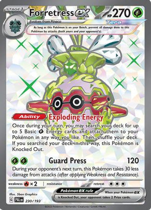Forretress ex - 230/193 [SV02: Paldea Evolved] Holofoil
