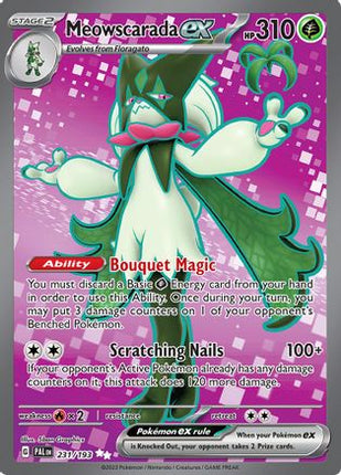 Meowscarada ex - 231/193 [SV02: Paldea Evolved] Holofoil