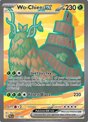 Wo-Chien ex - 232/193 [SV02: Paldea Evolved] Holofoil