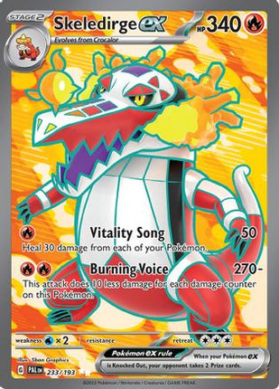 Skeledirge ex - 233/193 [SV02: Paldea Evolved] Holofoil
