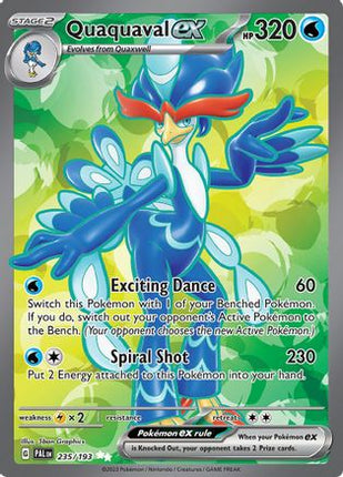 Quaquaval ex - 235/193 [SV02: Paldea Evolved] Holofoil