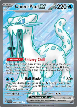 Chien-Pao ex - 236/193 [SV02: Paldea Evolved] Holofoil