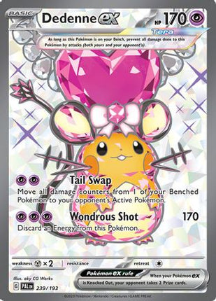 Dedenne ex - 239/193 [SV02: Paldea Evolved] Holofoil
