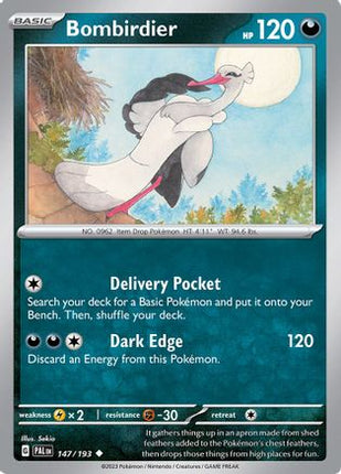 Bombirdier - 147/null [SV02: Paldea Evolved] Reverse Holofoil