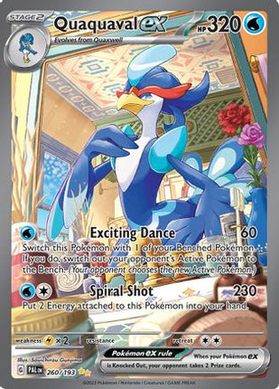 Quaquaval ex - 260/193 [SV02: Paldea Evolved] Holofoil