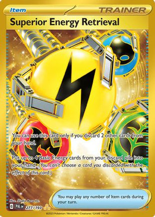 Superior Energy Retrieval - 277/193 [SV02: Paldea Evolved] Holofoil