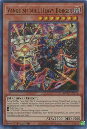 Vanquish Soul Heavy Borger (Ultra Rare) [WISU-EN018] 1st Edition
