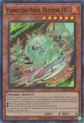 Vanquish Soul Pluton HG (Super Rare) [WISU-EN020] 1st Edition