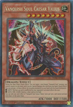 Vanquish Soul Caesar Valius (CR) (Collector's Rare) [WISU-EN021] 1st Edition