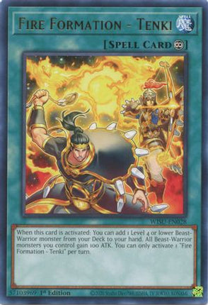 Fire Formation - Tenki (Rare) [WISU-EN028] 1st Edition
