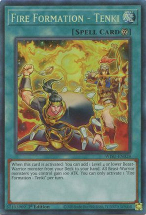 Fire Formation - Tenki (CR) (Collector's Rare) [WISU-EN028] 1st Edition