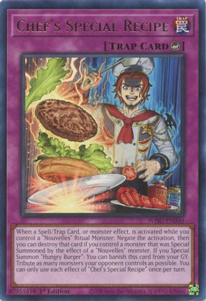 Chef's Special Recipe (Rare) [WISU-EN040] 1st Edition