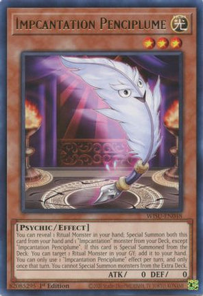 Impcantation Penciplume (Rare) [WISU-EN048] 1st Edition