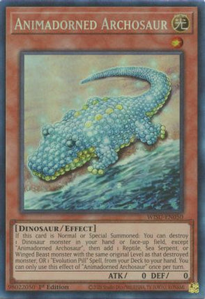 Animadorned Archosaur (CR) (Collector's Rare) [WISU-EN050] 1st Edition