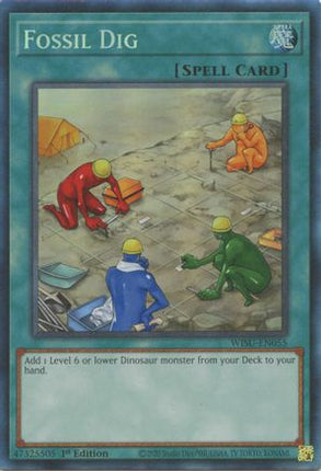 Fossil Dig (CR) (Collector's Rare) [WISU-EN055] 1st Edition