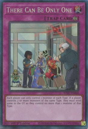 There Can Be Only One (CR) (Collector's Rare) [WISU-EN060] 1st Edition