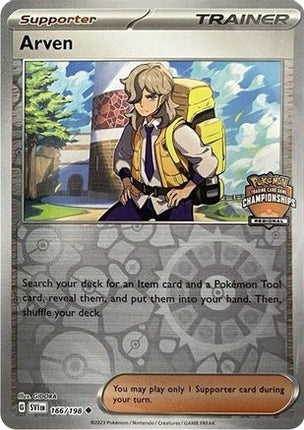 Arven - 166/198 (Regional Championships) [League & Championship Cards] Reverse Holofoil
