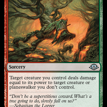 Stump Stomp // Burnwillow Clearing [Modern Horizons 3] Foil