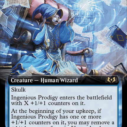 Ingenious Prodigy (Extended Art) [Wilds of Eldraine]