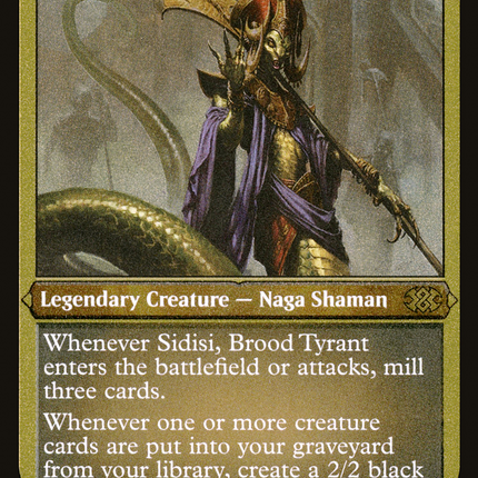 Sidisi, Brood Tyrant [Double Masters 2022] Etched Foil