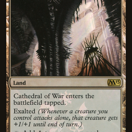 Cathedral of War [Magic 2013 Promos] Foil