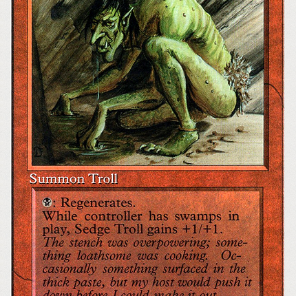 Sedge Troll [Summer Magic / Edgar]