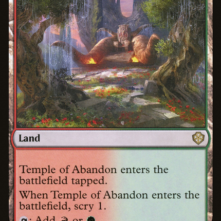Temple of Abandon [Starter Commander Decks]