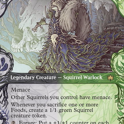 Camellia, the Seedmiser (Showcase) [Bloomburrow] Foil