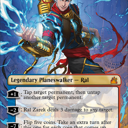 Ral Zarek (Borderless) [Ravnica Remastered]